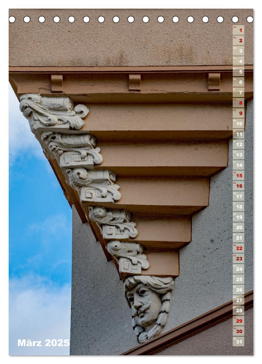 Bild: 9783435352074 | Fassadenkünste (Tischkalender 2025 DIN A5 hoch), CALVENDO...
