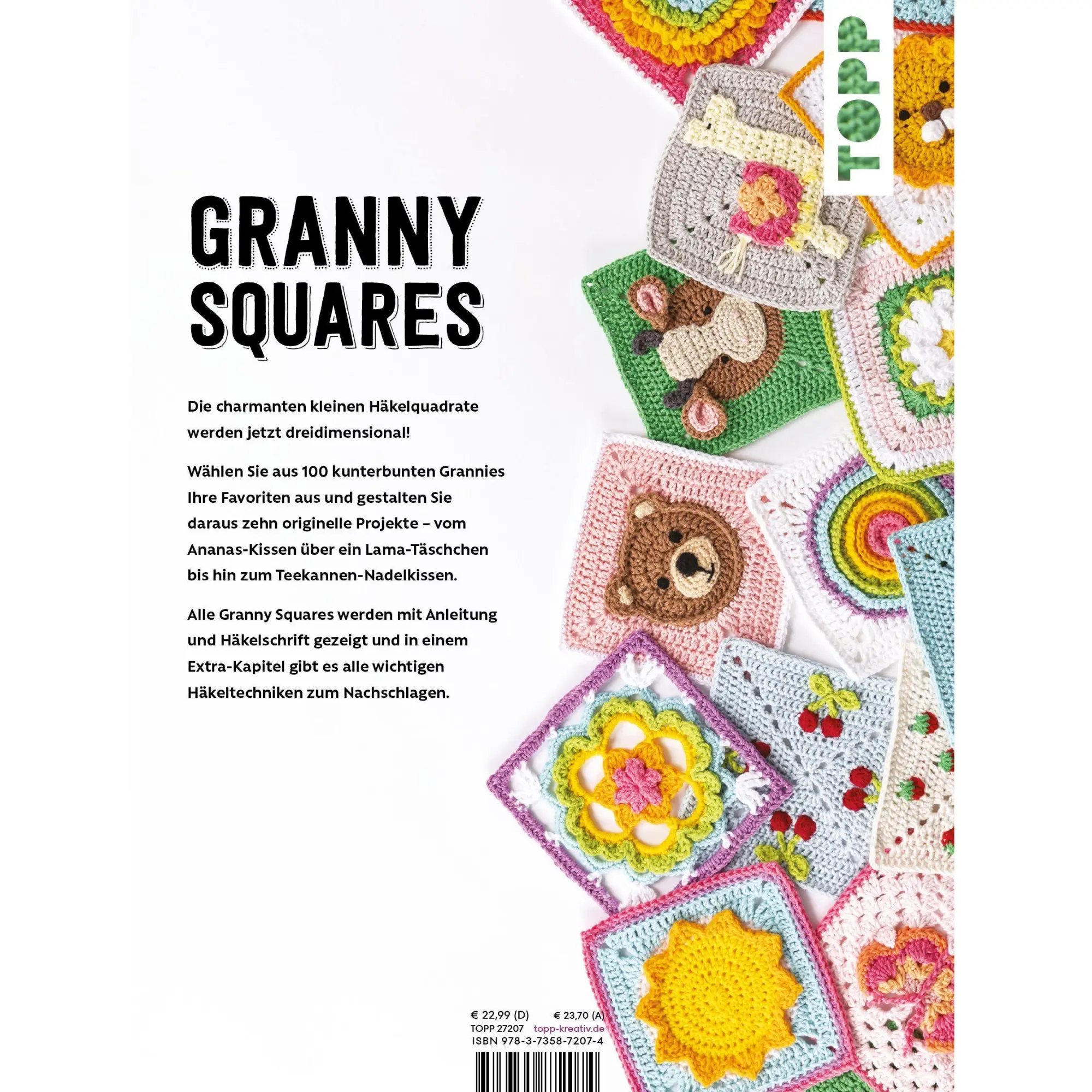 Bild: 9783735872074 | 3D Granny Squares häkeln | Caitie Moore (u. a.) | Taschenbuch | 128 S.
