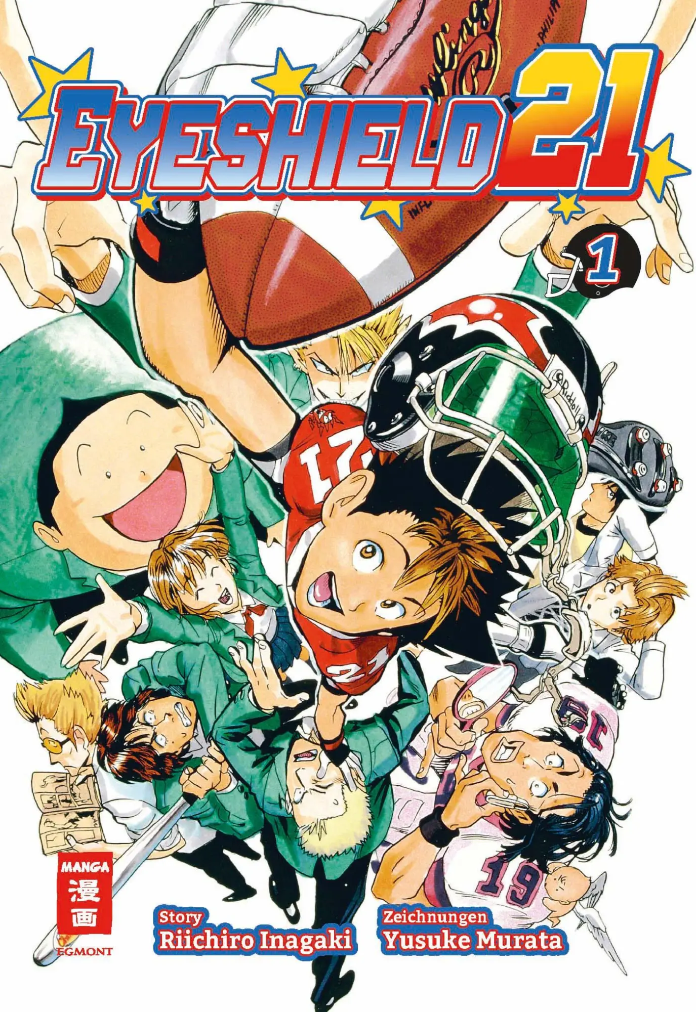 Cover: 9783755502074 | Eyeshield 21 01 | Riichiro Inagaki (u. a.) | Taschenbuch | 208 S.