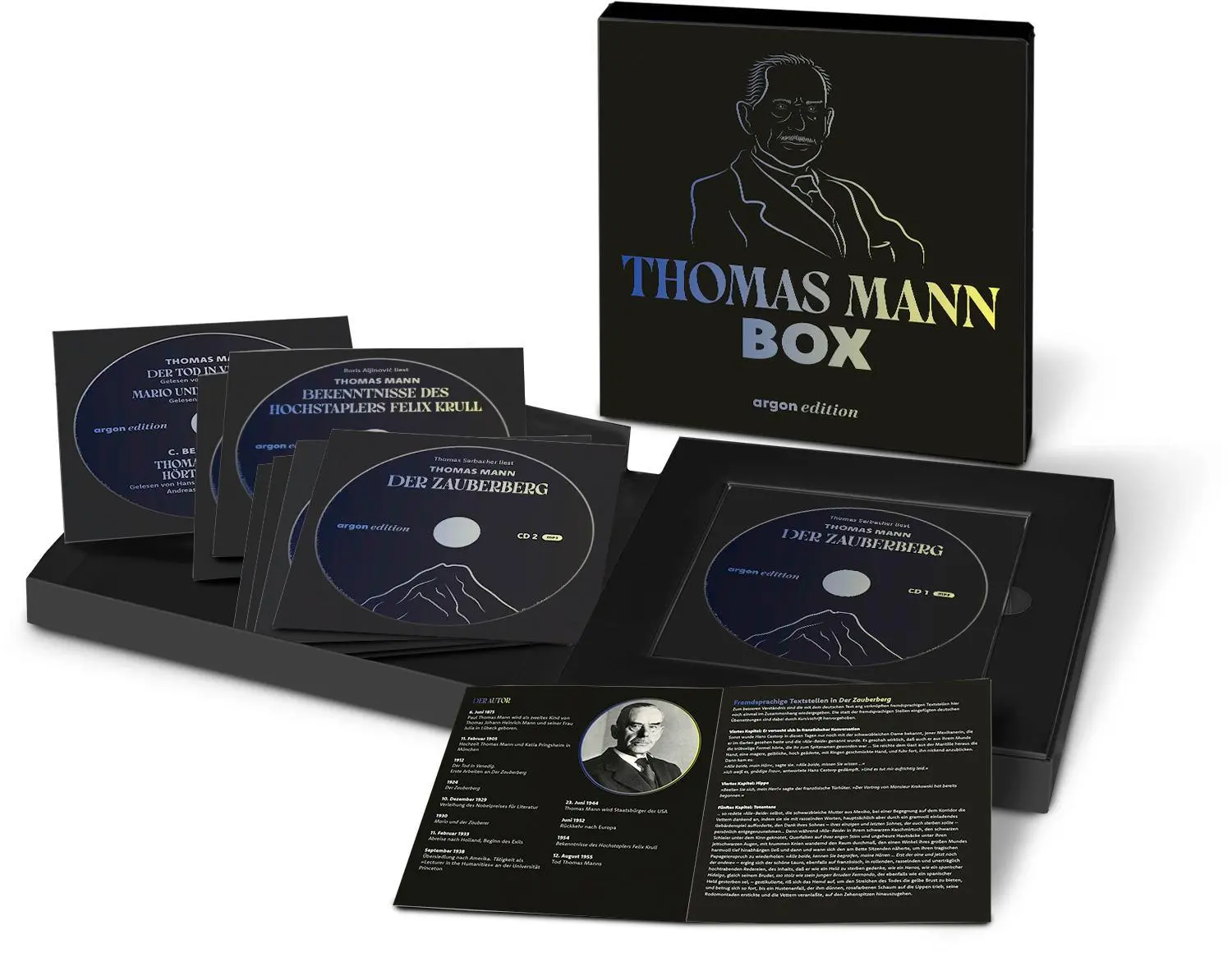 Bild: 9783839822074 | Thomas-Mann-Box | Thomas Mann | MP3 | Schachtel | 8 Audio-CDs | 2025