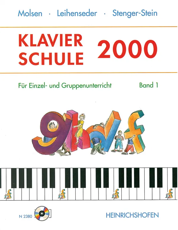 Cover: 9783938202074 | Klavierschule 2000 / Klavierschule 2000 (mit CD), m. 1 Audio-CD.Bd.1