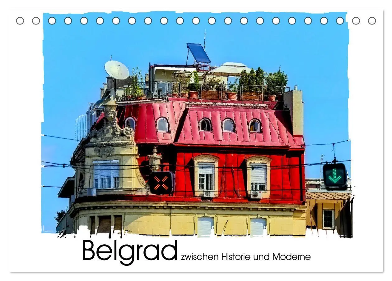 Cover: 9783457432174 | Belgrad zwischen Historie und Moderne (Tischkalender 2026 DIN A5...