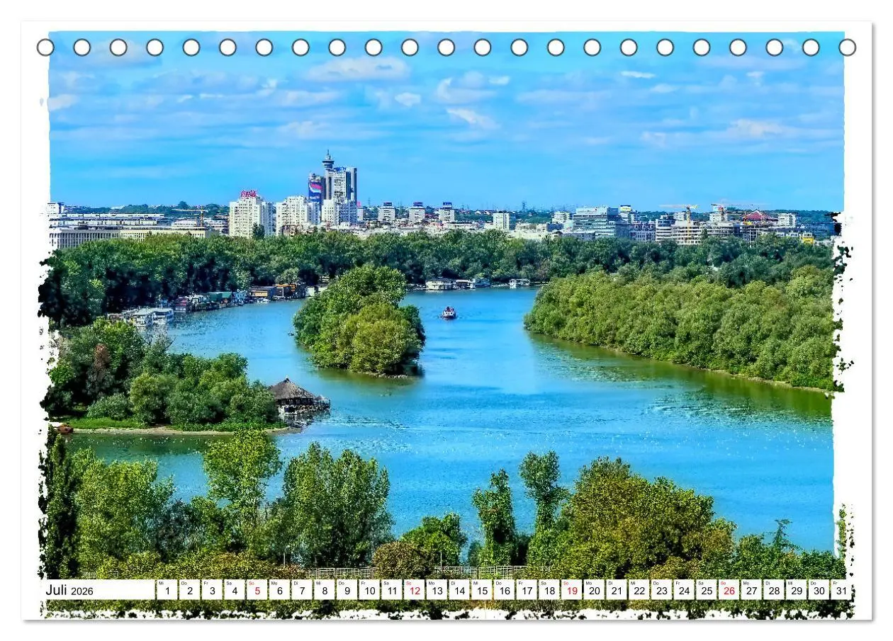 Bild: 9783457432174 | Belgrad zwischen Historie und Moderne (Tischkalender 2026 DIN A5...