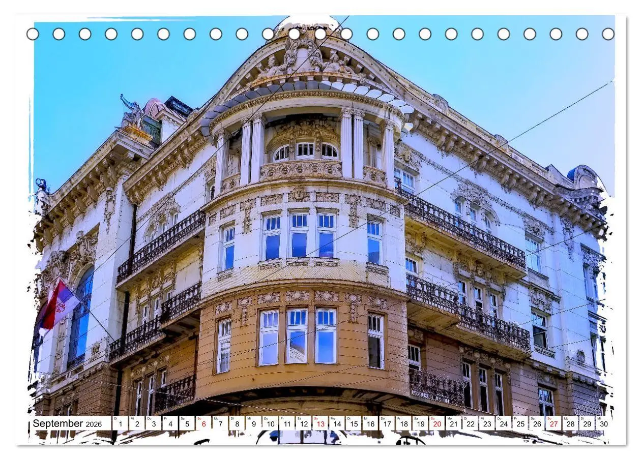 Bild: 9783457432174 | Belgrad zwischen Historie und Moderne (Tischkalender 2026 DIN A5...