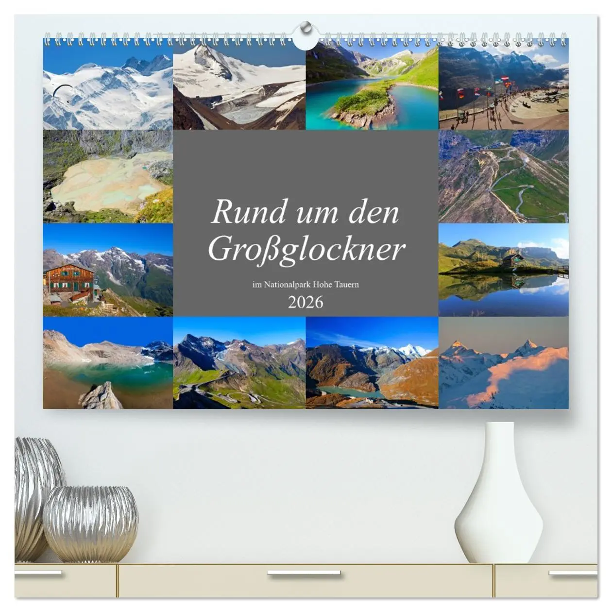 Cover: 9783457672174 | Rund um den Großglockner (hochwertiger Premium Wandkalender 2026...