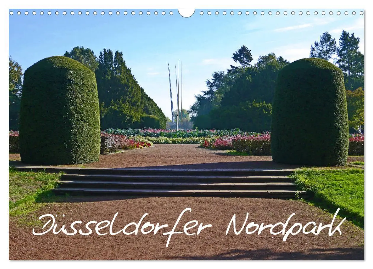 Cover: 9783457812174 | Düsseldorfer Nordpark (Wandkalender 2026 DIN A3 quer), CALVENDO...