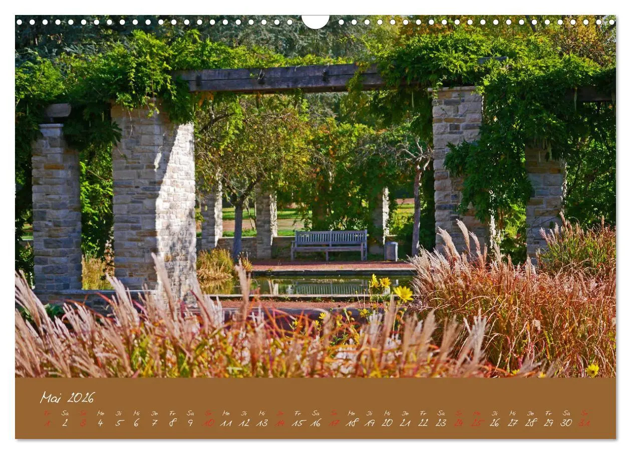 Bild: 9783457812174 | Düsseldorfer Nordpark (Wandkalender 2026 DIN A3 quer), CALVENDO...