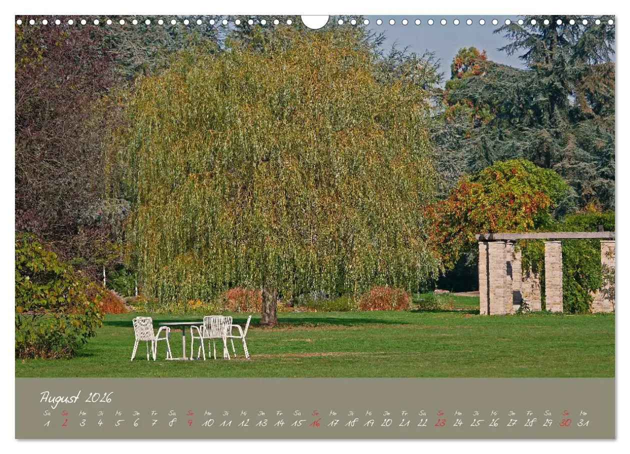 Bild: 9783457812174 | Düsseldorfer Nordpark (Wandkalender 2026 DIN A3 quer), CALVENDO...