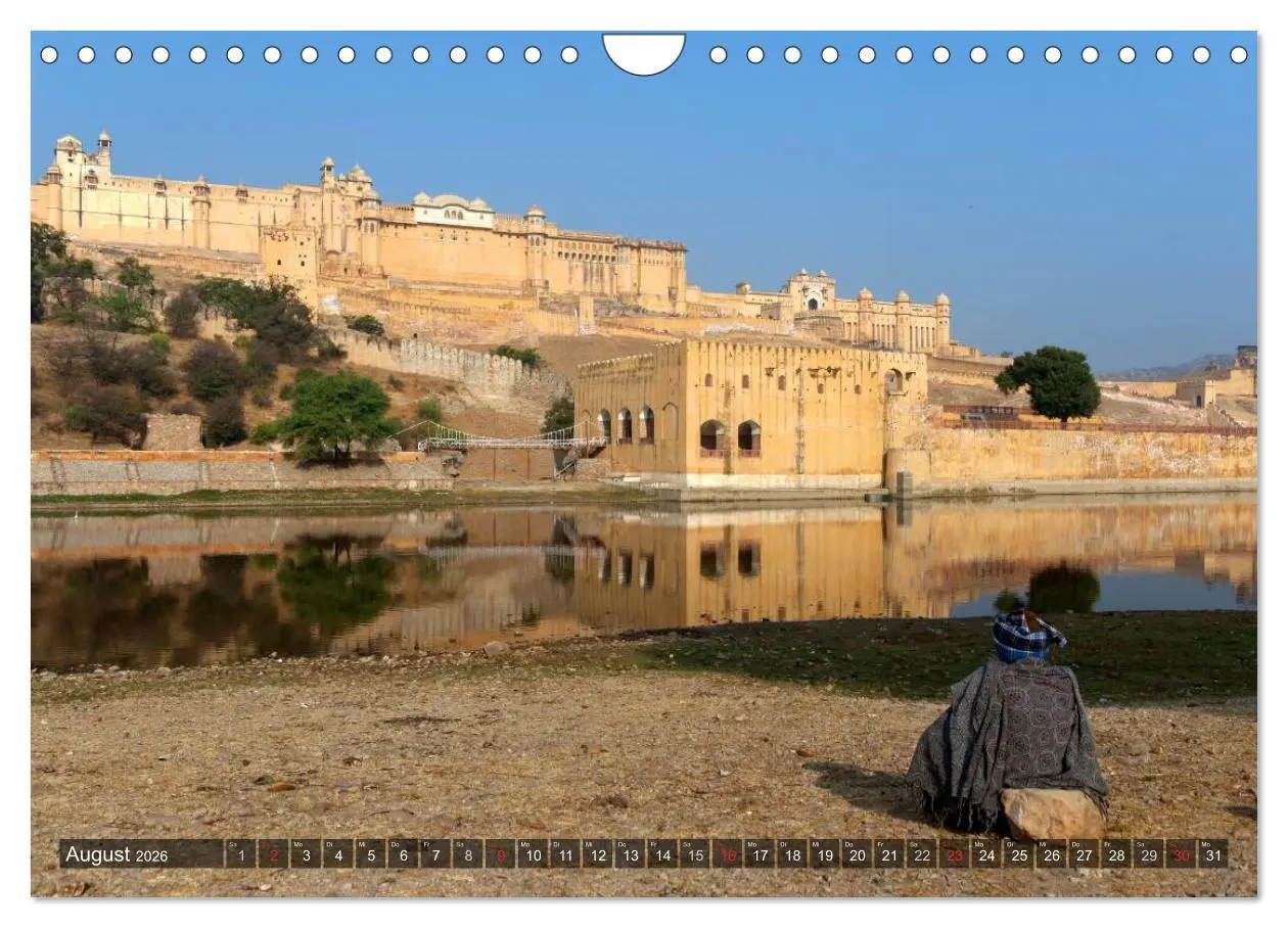 Bild: 9783516072174 | Geheimnisvolles Indien (Wandkalender 2026 DIN A4 quer), CALVENDO...