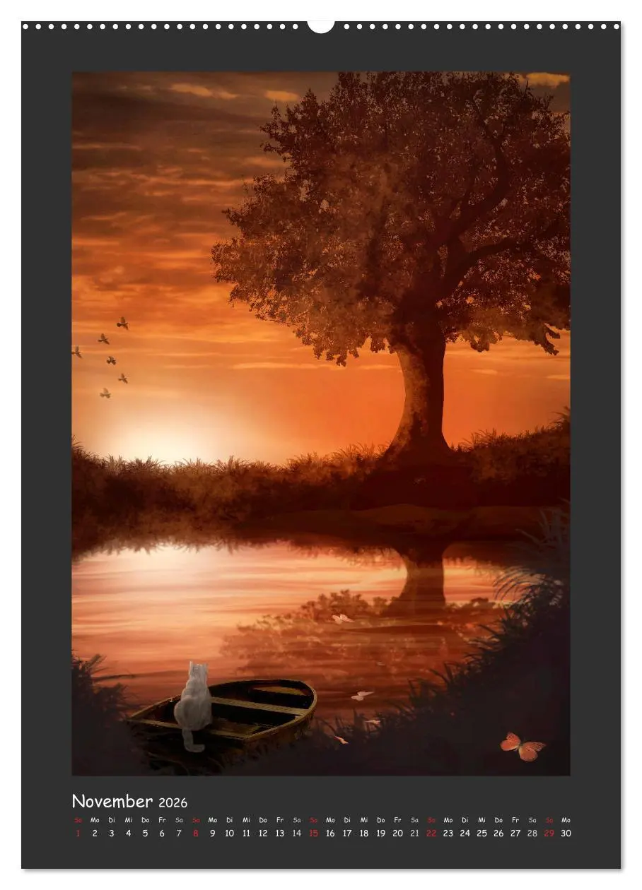 Bild: 9783516382174 | Kleine Träumer (hochwertiger Premium Wandkalender 2026 DIN A2...