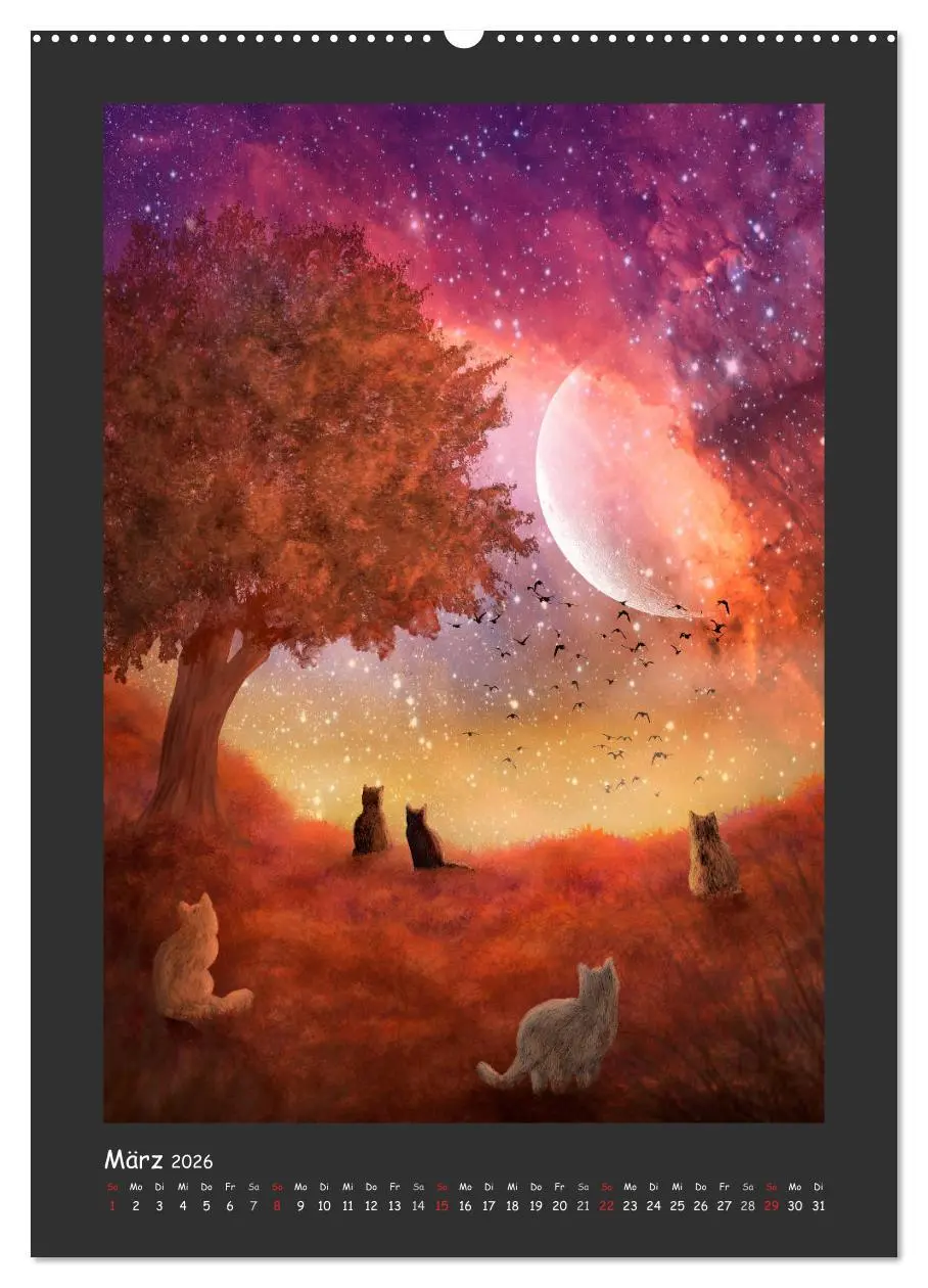 Bild: 9783516382174 | Kleine Träumer (hochwertiger Premium Wandkalender 2026 DIN A2...