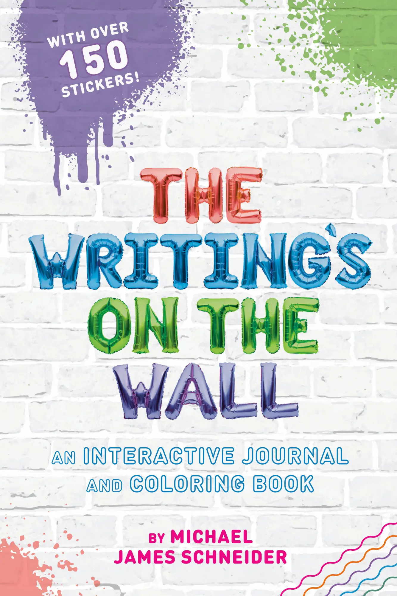 Cover: 9780593662274 | The Writing's on the Wall | An Interactive Journal and Coloring Book