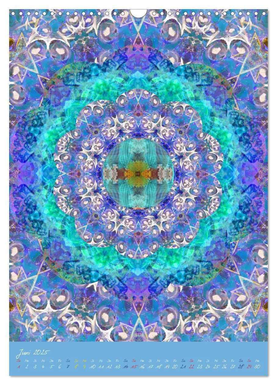Bild: 9783457042274 | MANDALAS der Natur (Wandkalender 2025 DIN A3 hoch), CALVENDO...