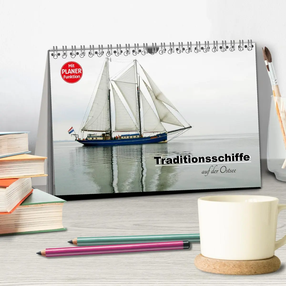 Bild: 9783457972274 | Traditionsschiffe auf der Ostsee (Tischkalender 2026 DIN A5 quer),...