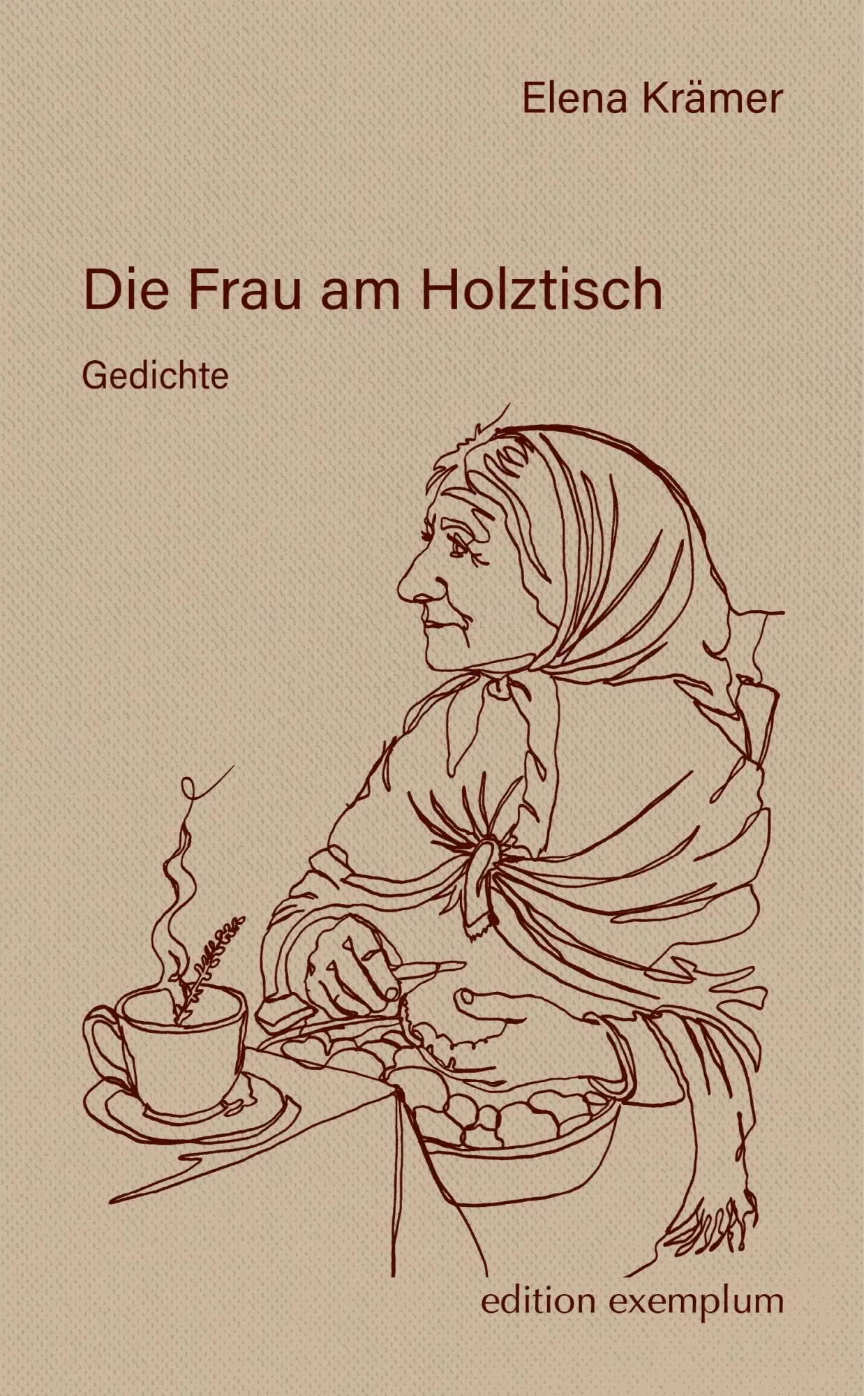 Cover: 9783745512274 | Die Frau am Holztisch | Gedichte | Elena Krämer | Buch | 86 S. | 2026