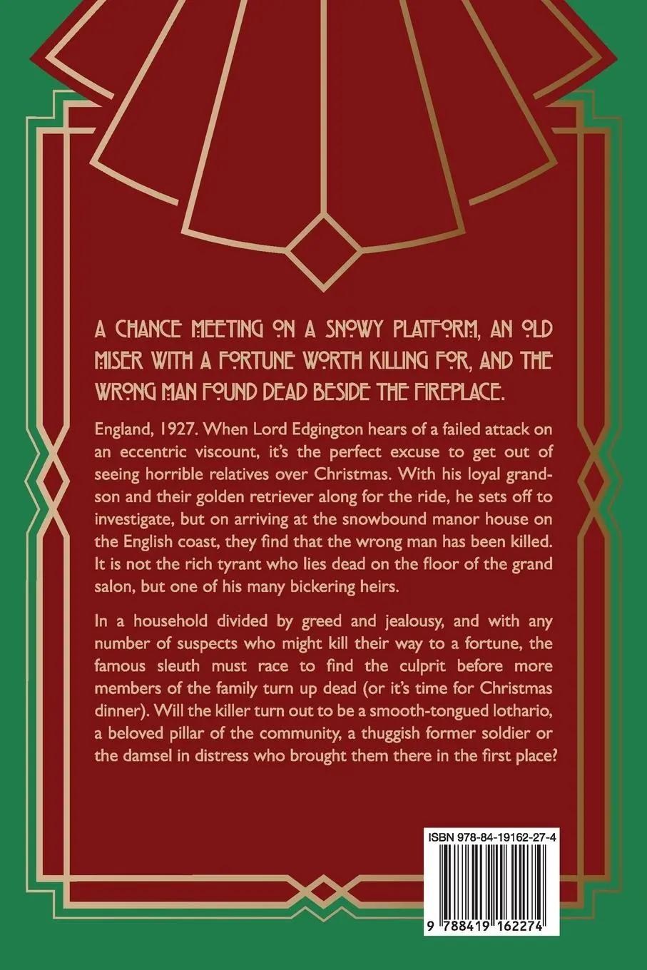 Rückseite: 9788419162274 | The Christmas Bell Mystery | A Standalone 1920s Christmas Mystery