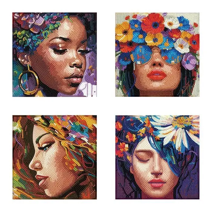 Cover: 4895225942374 | DIAMOND DOTZ - Diamond Painting Mini Schönheiten | Kit (Bastelset)