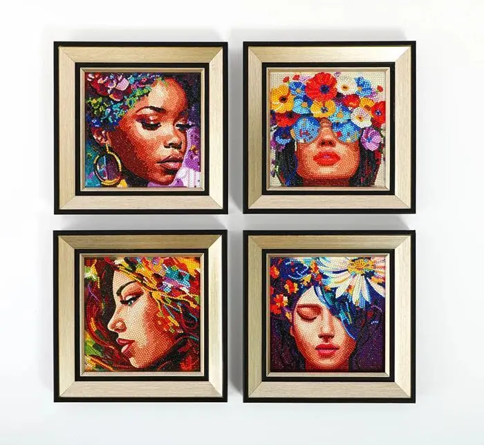 Bild: 4895225942374 | DIAMOND DOTZ - Diamond Painting Mini Schönheiten | Kit (Bastelset)