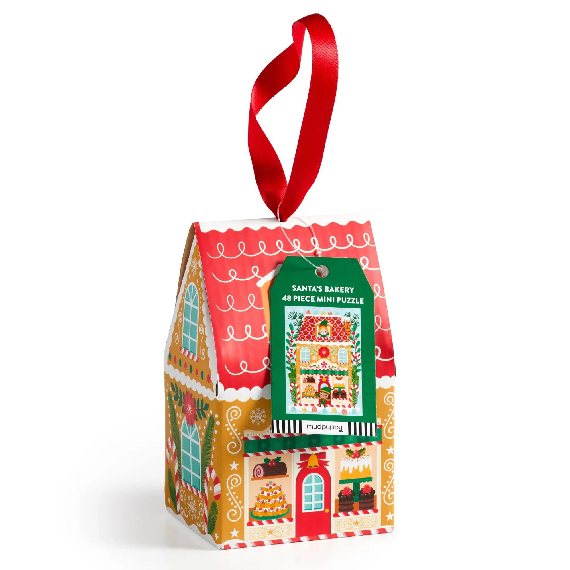 Cover: 9780735382374 | Santa's Bakery 48 Piece Mini Puzzle Ornament | Liv Wan | Spiel | 2024