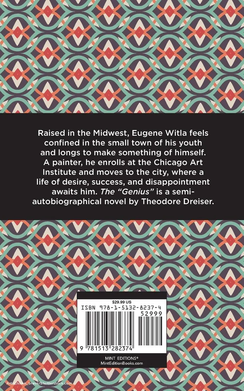 Rückseite: 9781513282374 | The "Genius" | Theodore Dreiser | Taschenbuch | Englisch | 2021