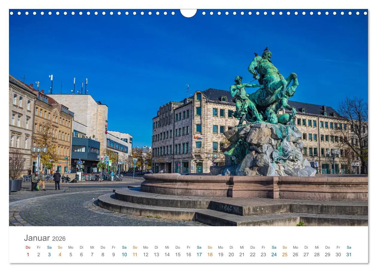 Bild: 9783457272374 | Fürth - die Denkmalstadt (Wandkalender 2026 DIN A3 quer), CALVENDO...