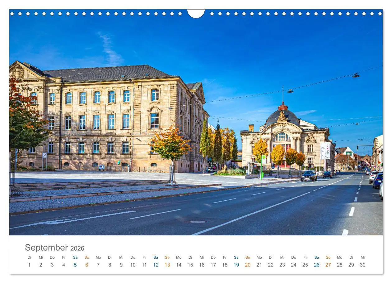 Bild: 9783457272374 | Fürth - die Denkmalstadt (Wandkalender 2026 DIN A3 quer), CALVENDO...
