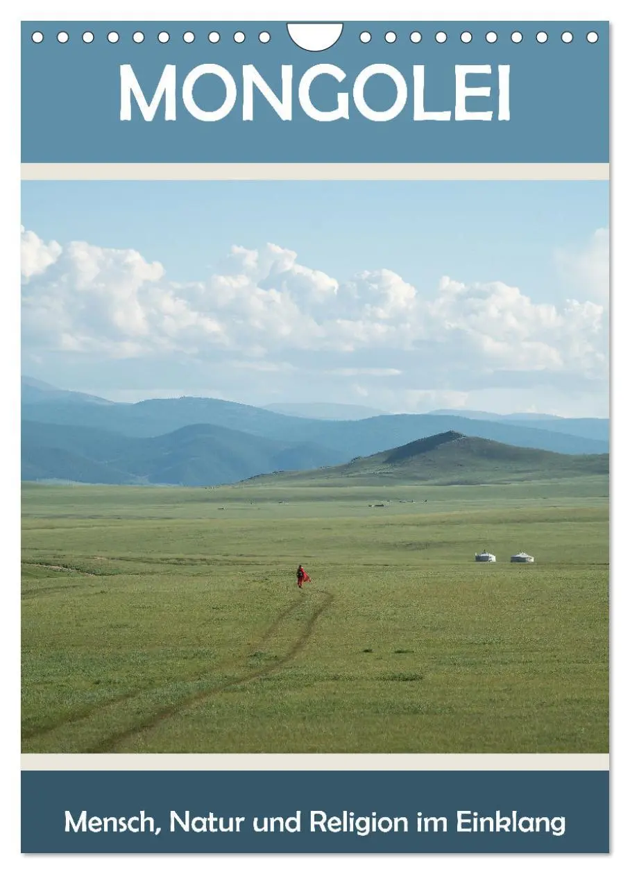 Cover: 9783516292374 | Mongolei - Mensch, Natur und Religion im Einklang (Wandkalender...
