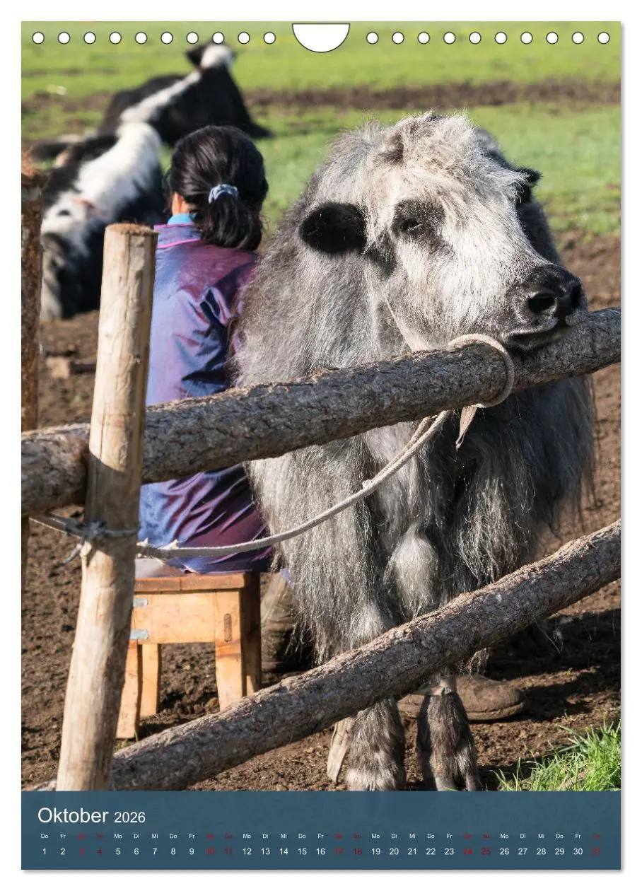 Bild: 9783516292374 | Mongolei - Mensch, Natur und Religion im Einklang (Wandkalender...
