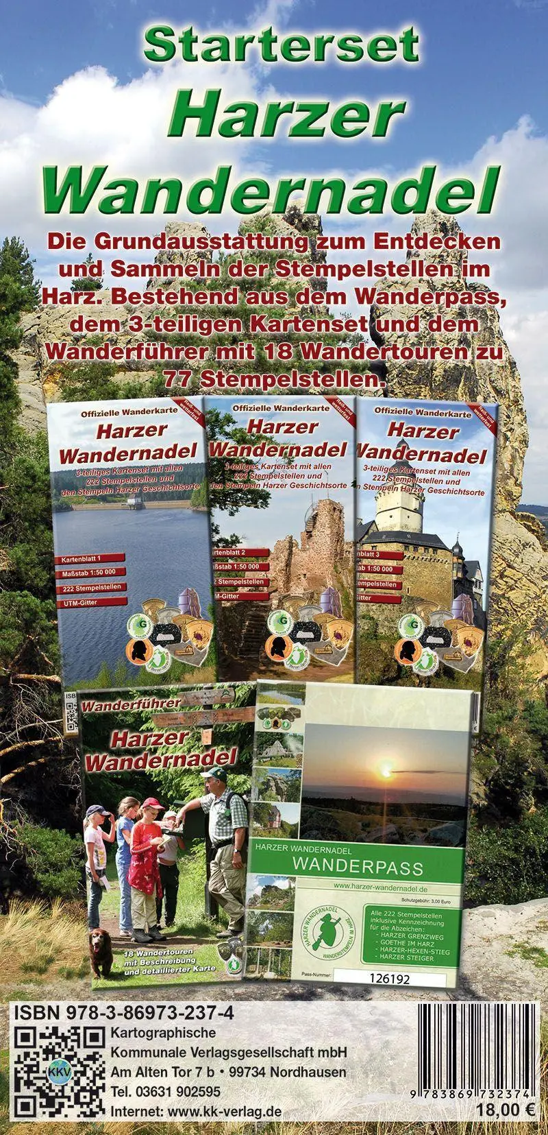 Cover: 9783869732374 | Starterset Harzer Wandernadel | mbH | Taschenbuch | 80 S. | Deutsch