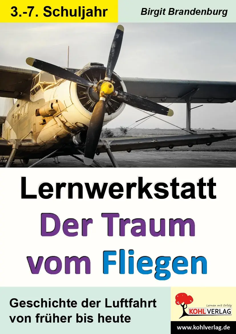 Cover: 9783960402374 | Lernwerkstatt Der Traum vom Fliegen | Birgit Brandenburg | Taschenbuch