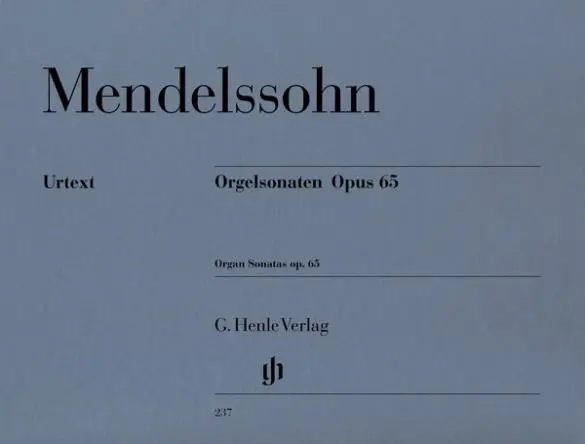 Cover: 9790201802374 | Mendelssohn Bartholdy, Felix - Orgelsonaten op. 65 | Bartholdy | Buch