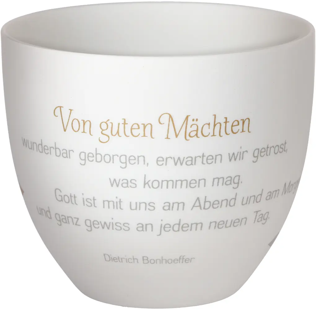 Cover: 4036526722474 | Von guten Mächten | Windlicht aus Porzellan | Dietrich Bonhoeffer