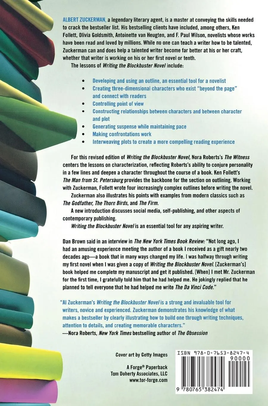 Rückseite: 9780765382474 | Writing the Blockbuster Novel | Albert Zuckerman | Taschenbuch | 2016