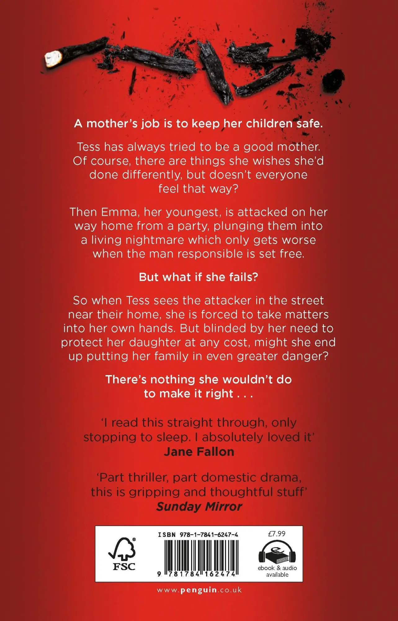 Rückseite: 9781784162474 | Stop At Nothing | Tammy Cohen | Taschenbuch | 384 S. | Englisch | 2020