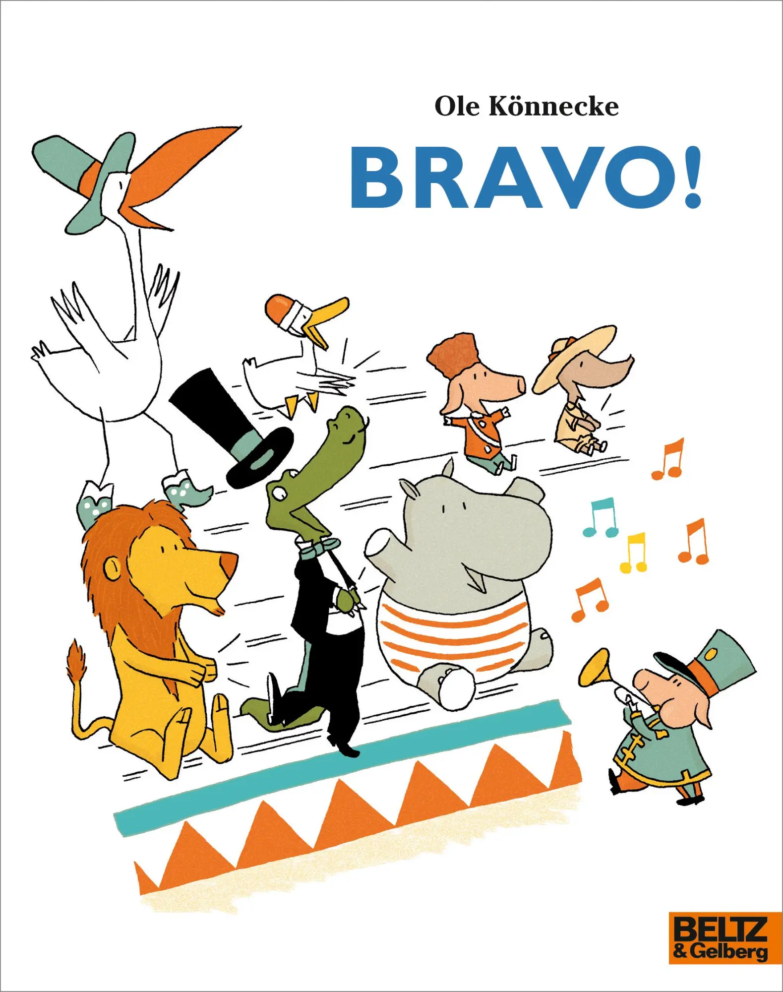 Cover: 9783407762474 | Bravo! | Vierfarbiges Bilderbuch | Ole Könnecke | Taschenbuch | 28 S.