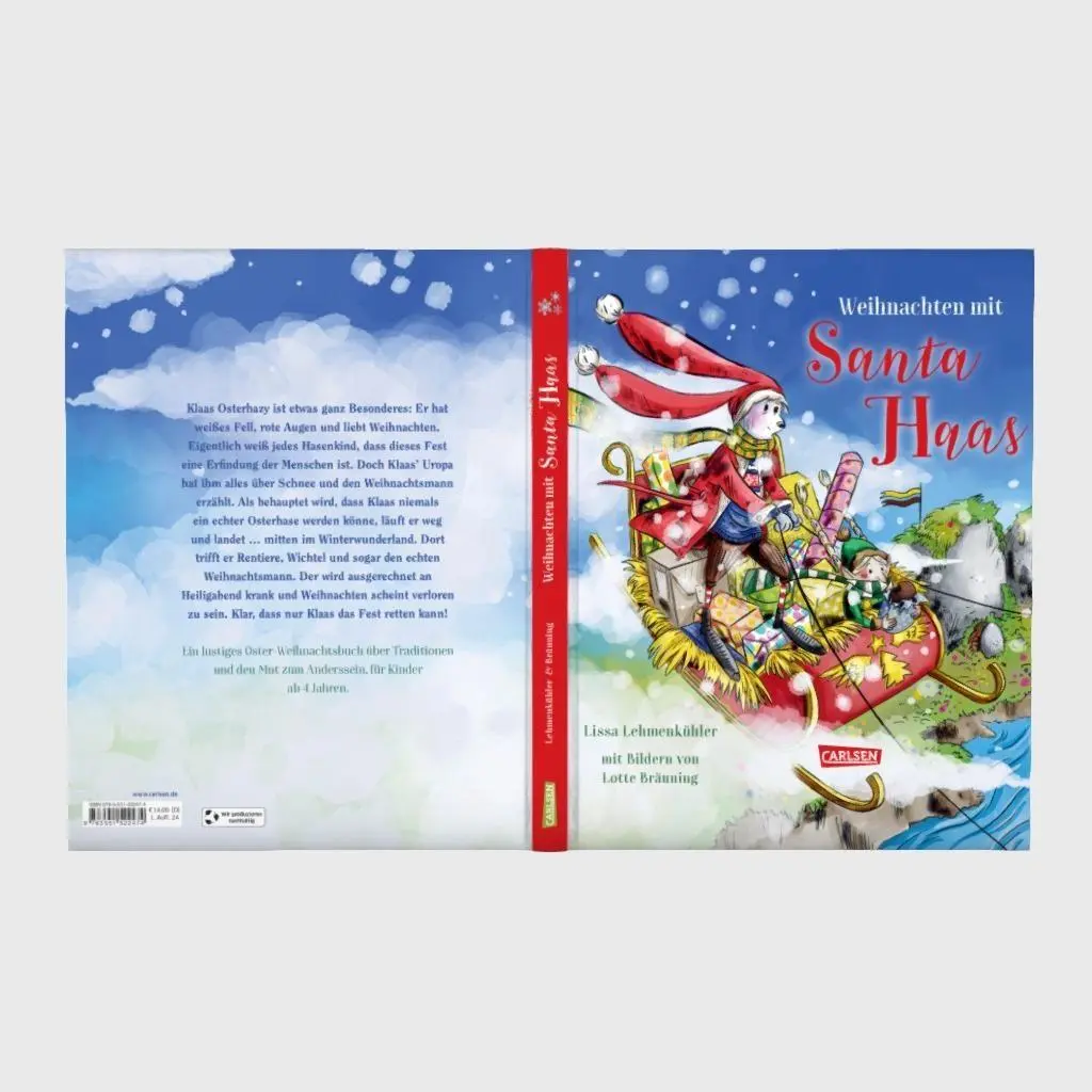 Bild: 9783551522474 | Weihnachten mit Santa Haas | Lissa Lehmenkühler | Buch | 128 S. | 2024