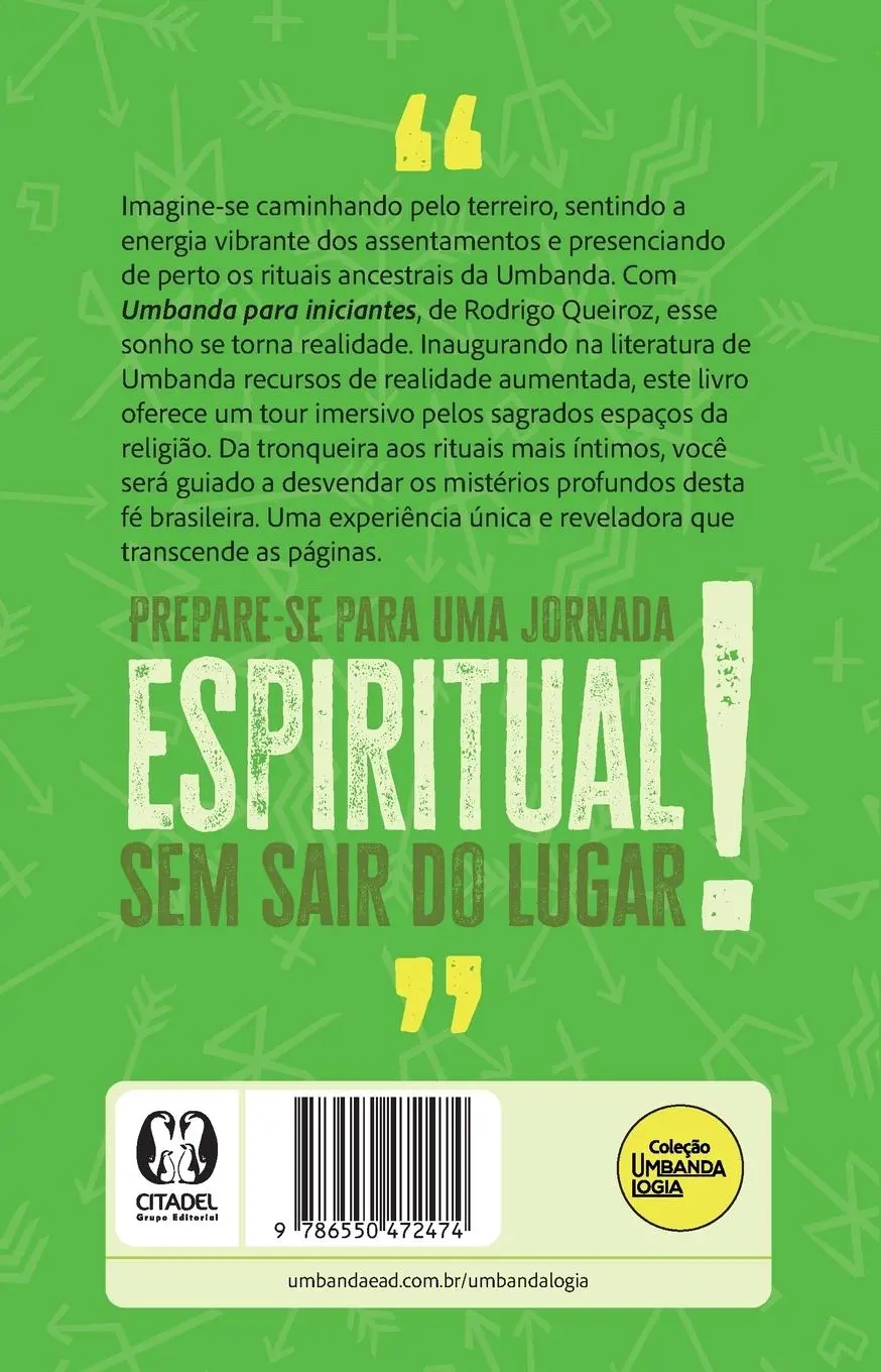 Rückseite: 9786550472474 | Umbanda para iniciantes | Rodrigo Queiroz | Taschenbuch | 2023
