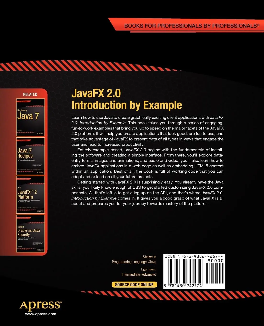 Rückseite: 9781430242574 | Javafx 2.0: Introduction by Example | Carl Dea | Taschenbuch | xv