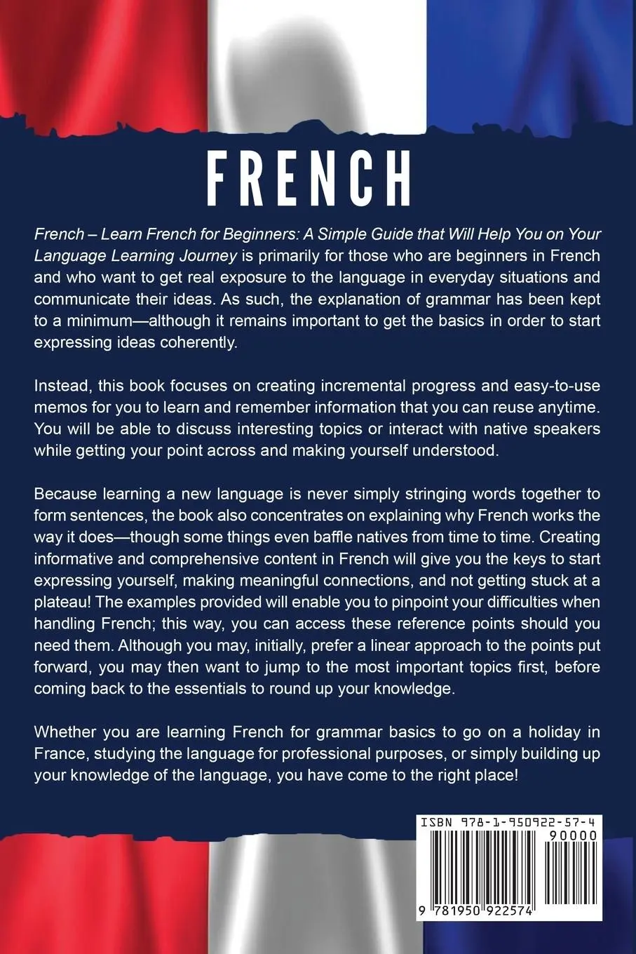 Rückseite: 9781950922574 | French | Simple Language Learning | Taschenbuch | Englisch | 2019