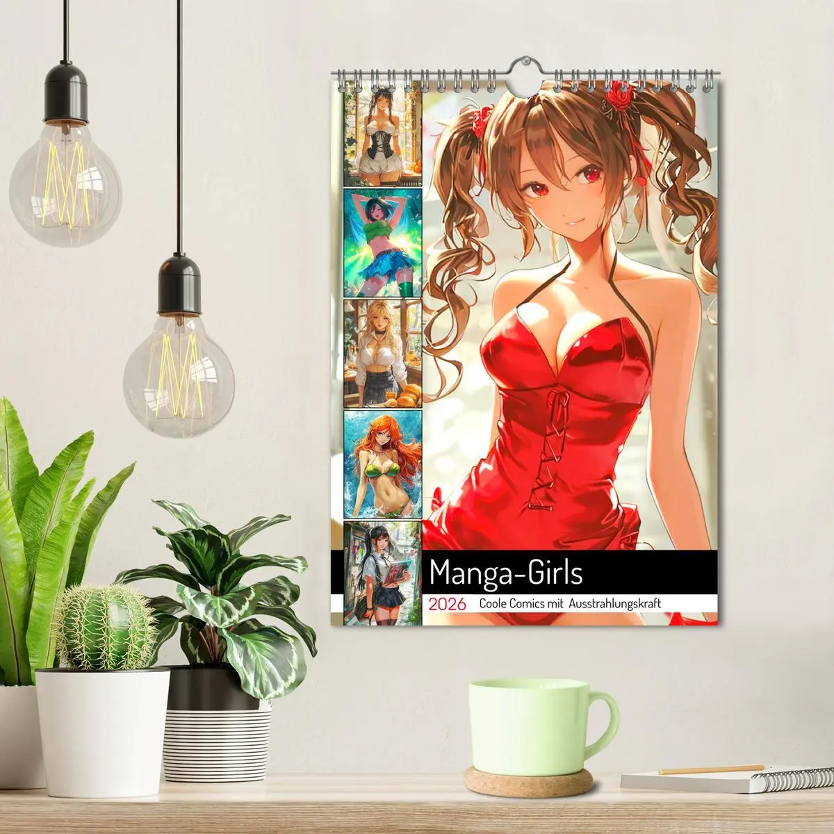 Bild: 9783516272574 | Manga-Girls. Coole Comics mit Ausstrahlungskraft (Wandkalender 2026...