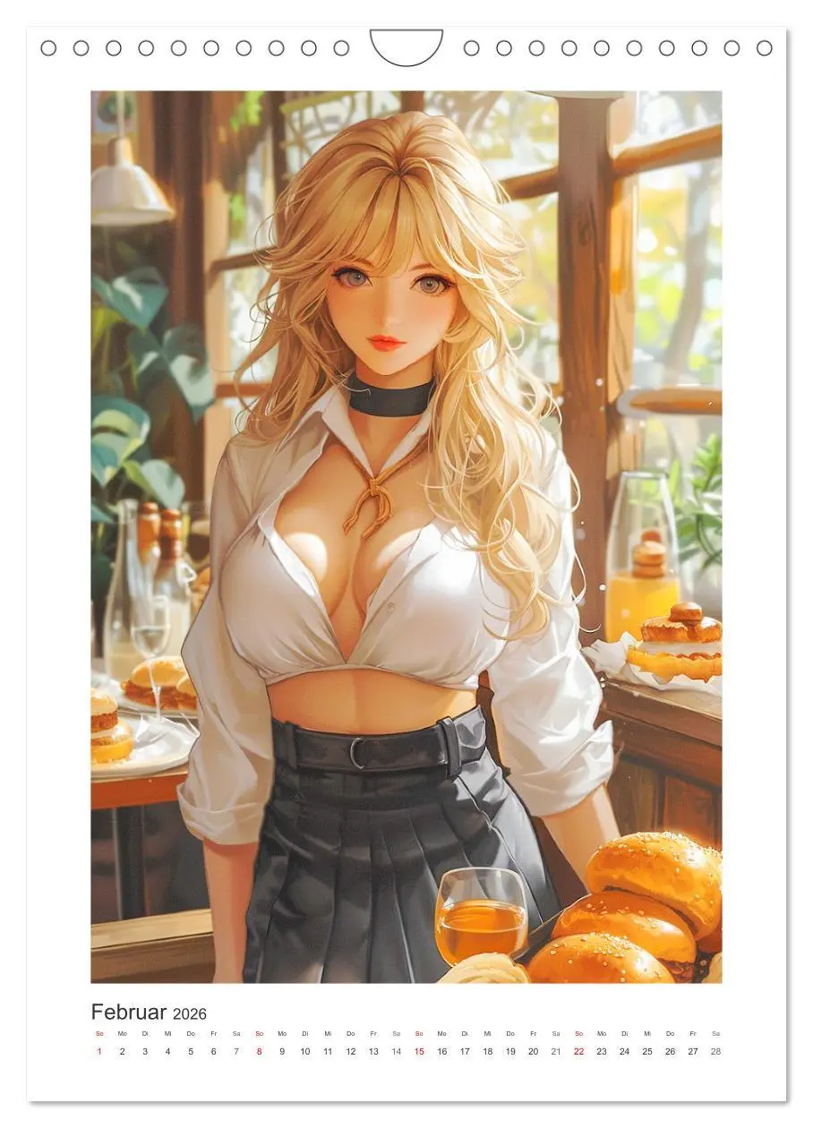 Bild: 9783516272574 | Manga-Girls. Coole Comics mit Ausstrahlungskraft (Wandkalender 2026...