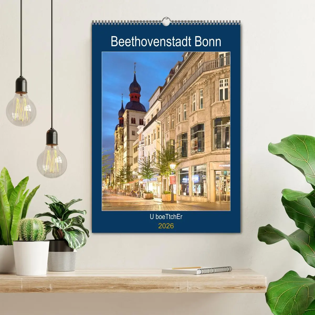 Bild: 9783516412574 | Beethovenstadt Bonn (Wandkalender 2026 DIN A2 hoch), CALVENDO...