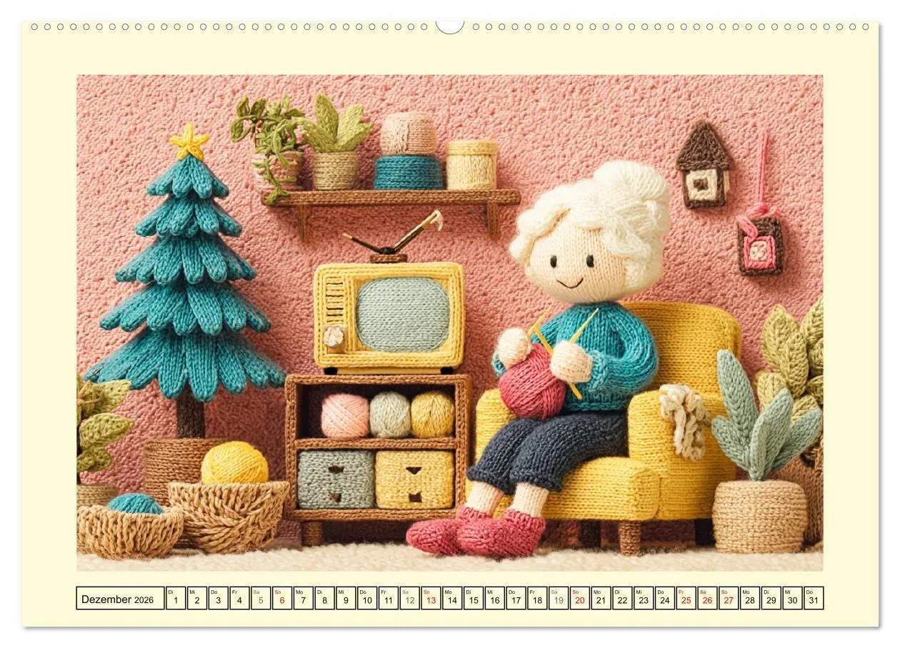 Bild: 9783516722574 | Wollige Maschenwelt. Gestrickte Harmonie für gemütliche Momente...