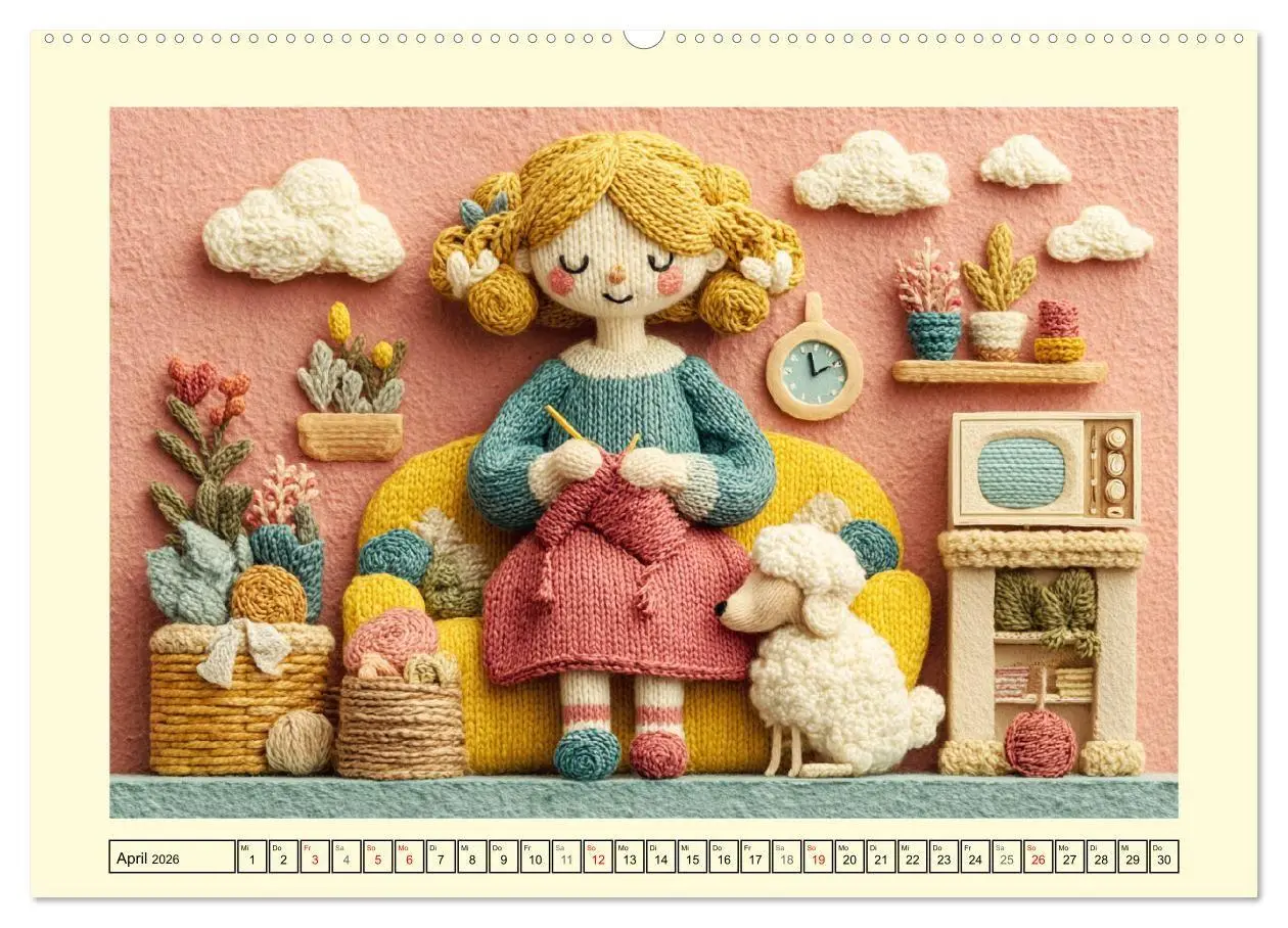 Bild: 9783516722574 | Wollige Maschenwelt. Gestrickte Harmonie für gemütliche Momente...