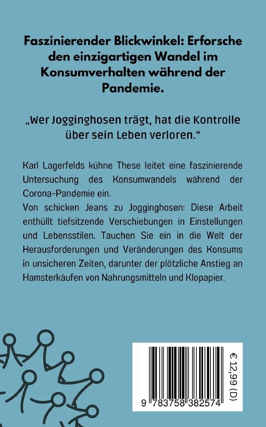 Rückseite: 9783758382574 | Konsumvirus | Wie eine Pandemie unsere Kaufgewohnheiten infiziert