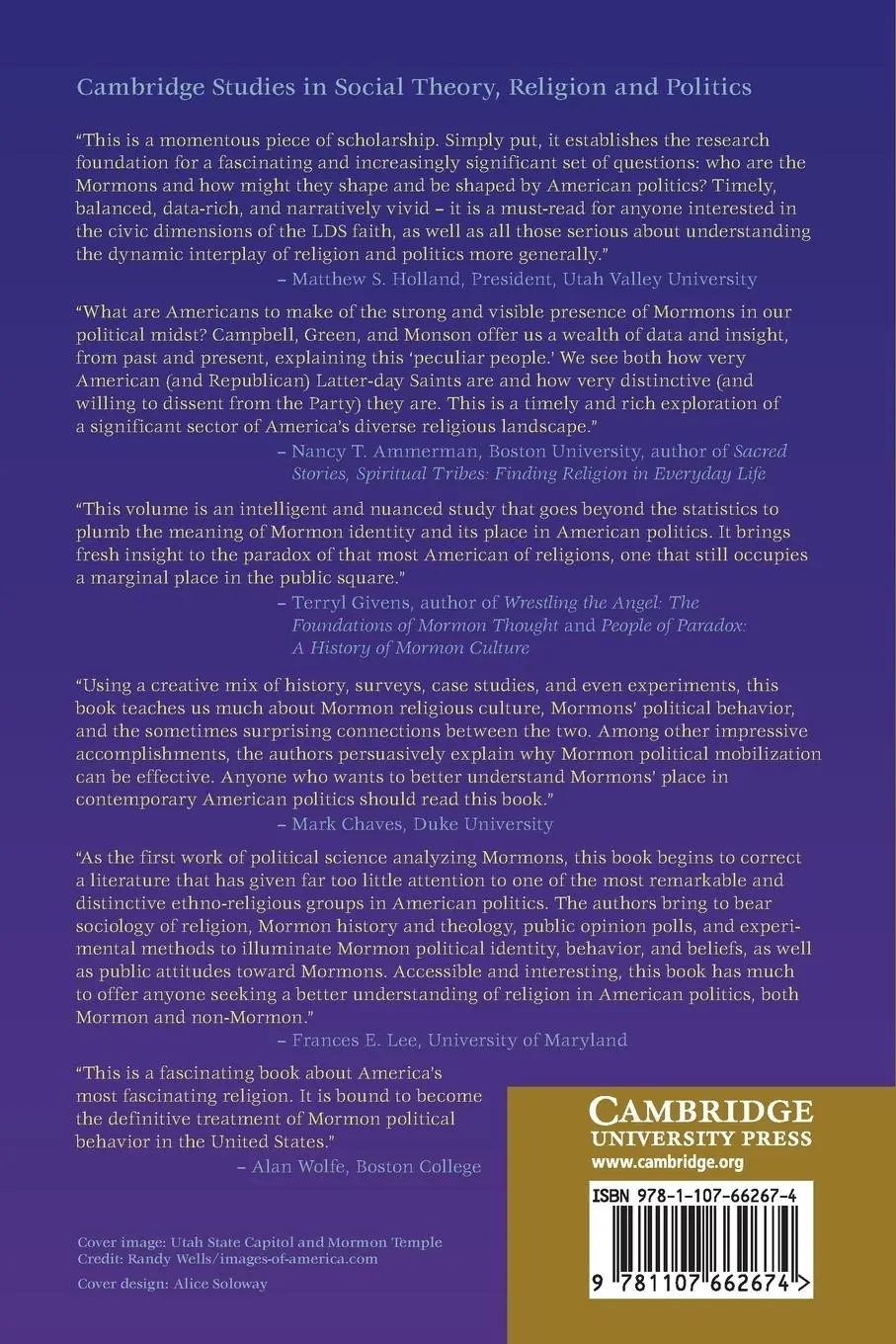 Rückseite: 9781107662674 | Seeking the Promised Land | David E. Campbell (u. a.) | Taschenbuch
