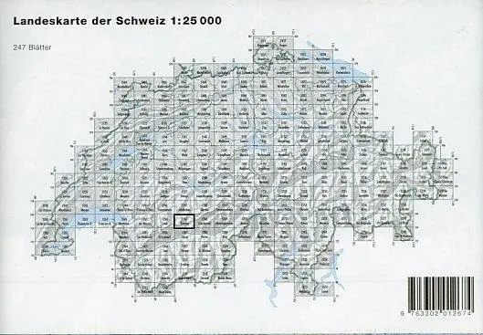 Bild: 9783302012674 | Swisstopo 1 : 25 000 Gemmi | (Land-)Karte | Swisstopo 1 : 25 000