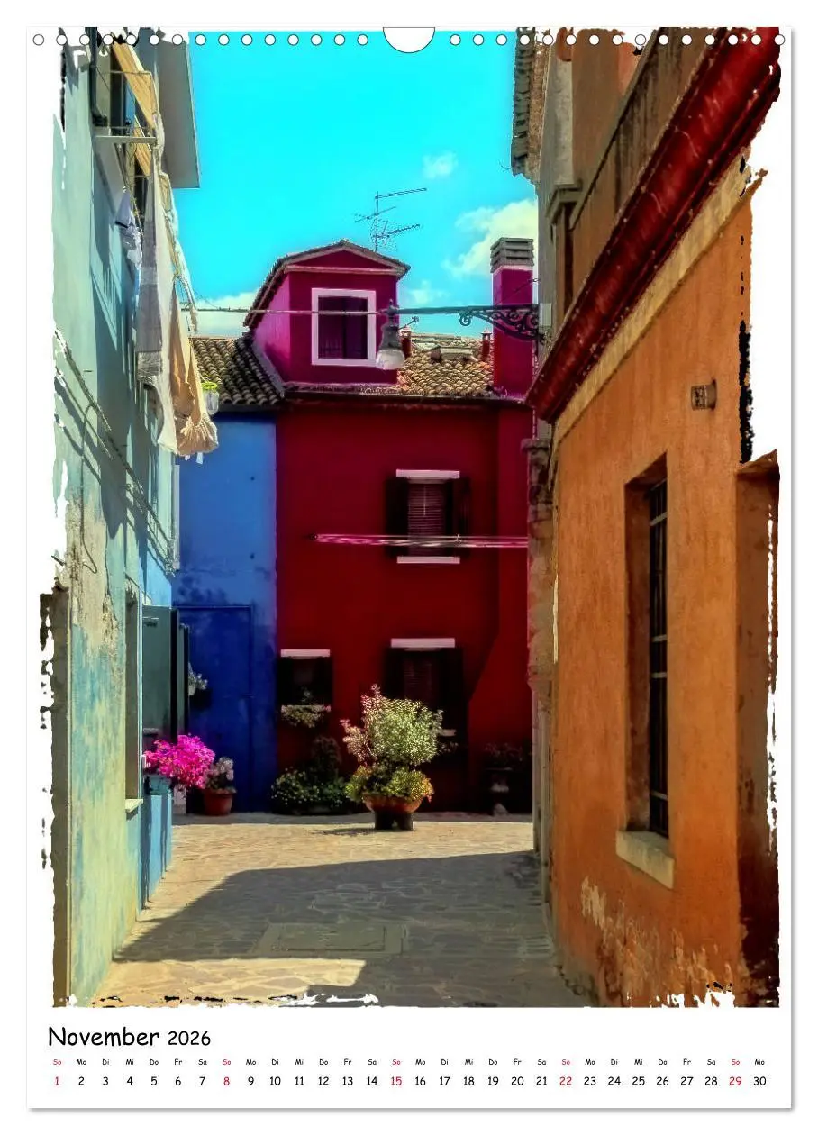 Bild: 9783516402674 | Einblicke in Burano (Wandkalender 2026 DIN A3 hoch), CALVENDO...