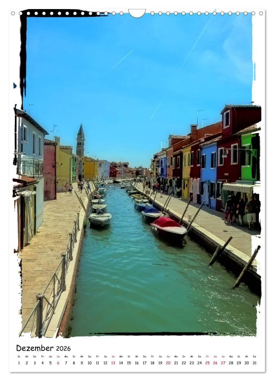 Bild: 9783516402674 | Einblicke in Burano (Wandkalender 2026 DIN A3 hoch), CALVENDO...