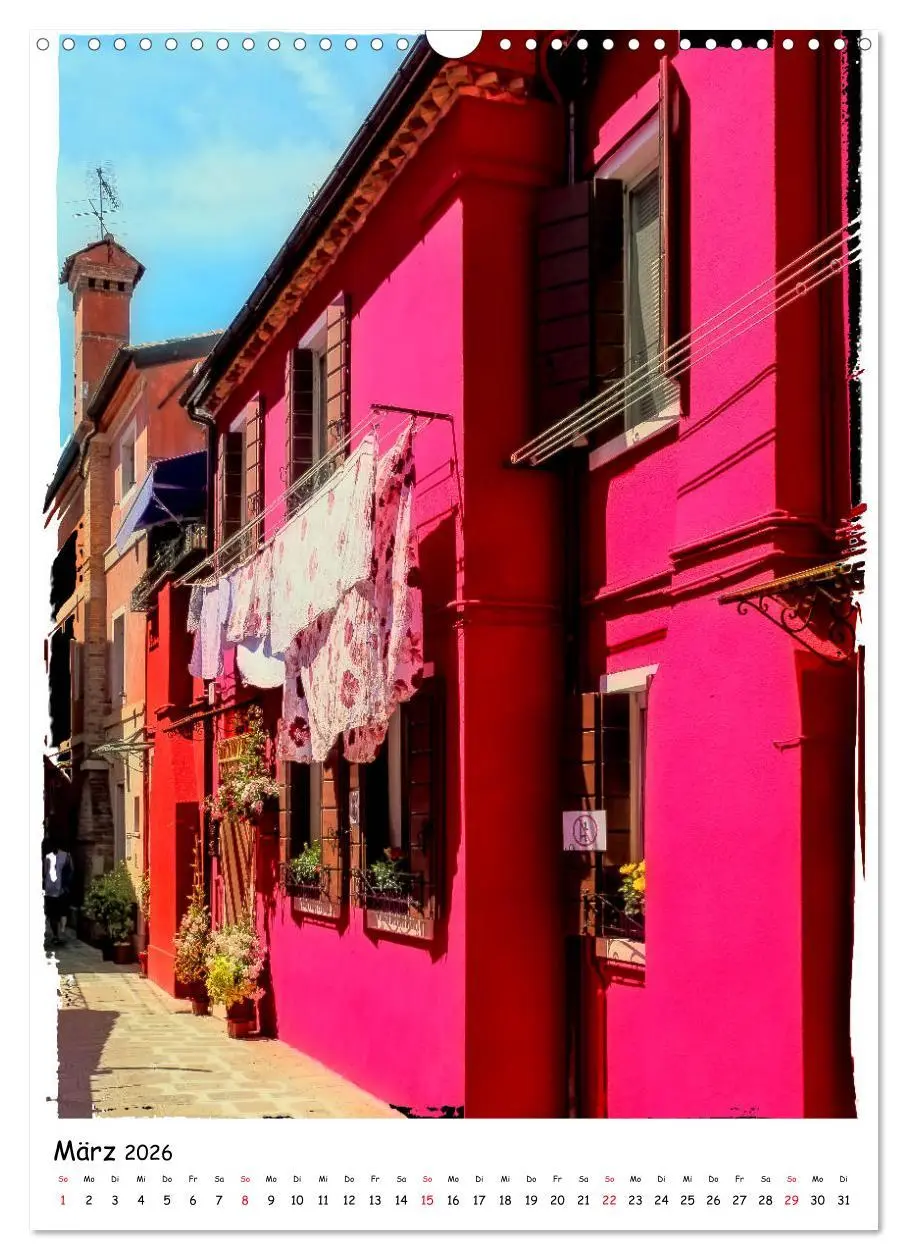 Bild: 9783516402674 | Einblicke in Burano (Wandkalender 2026 DIN A3 hoch), CALVENDO...